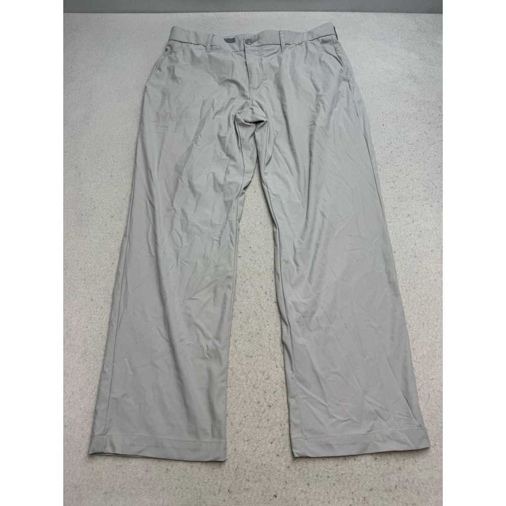 Callaway Golf Pants Mens 36x30 Gray Performance Polyester Golf Pockets Stretch